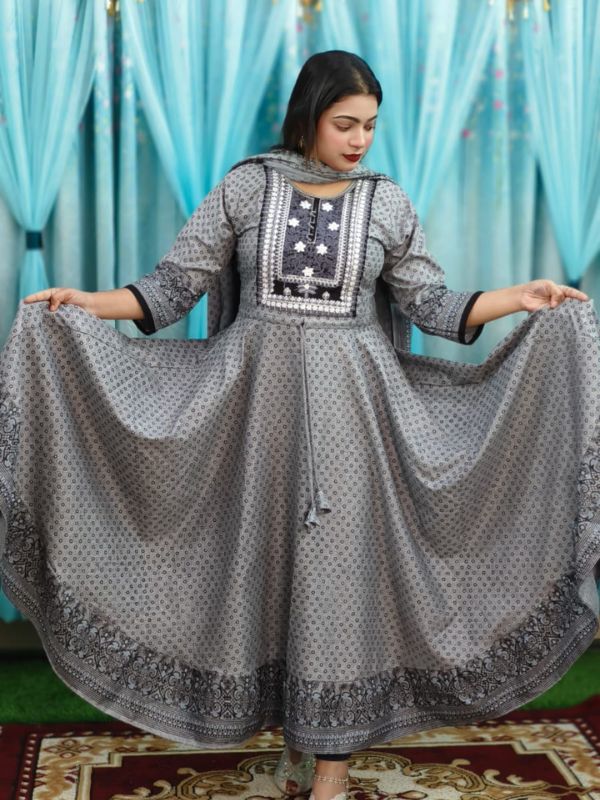 Cotton Gher Gown