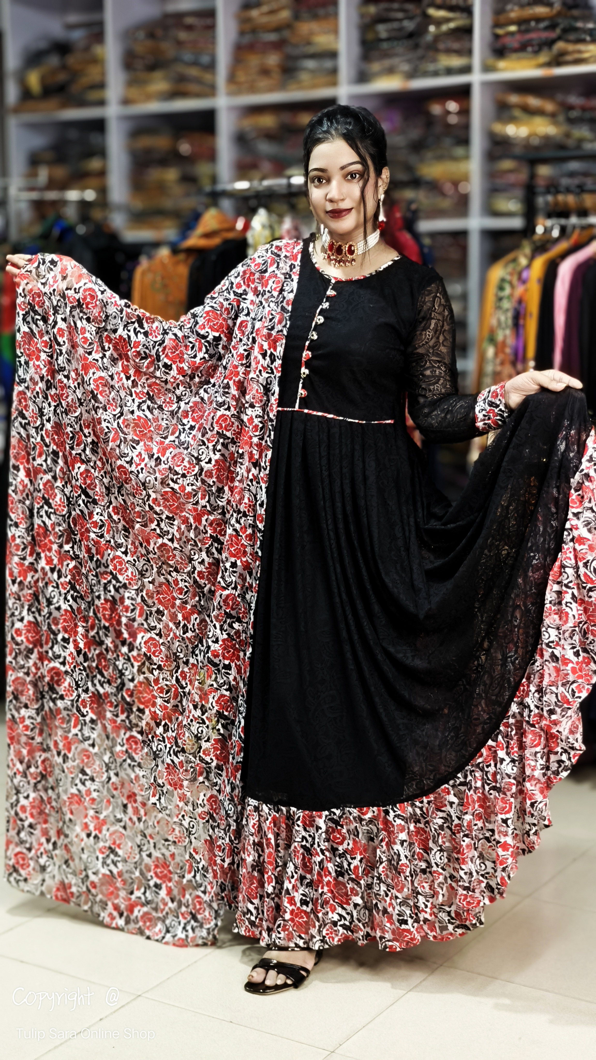 Kashful Gown (Red)