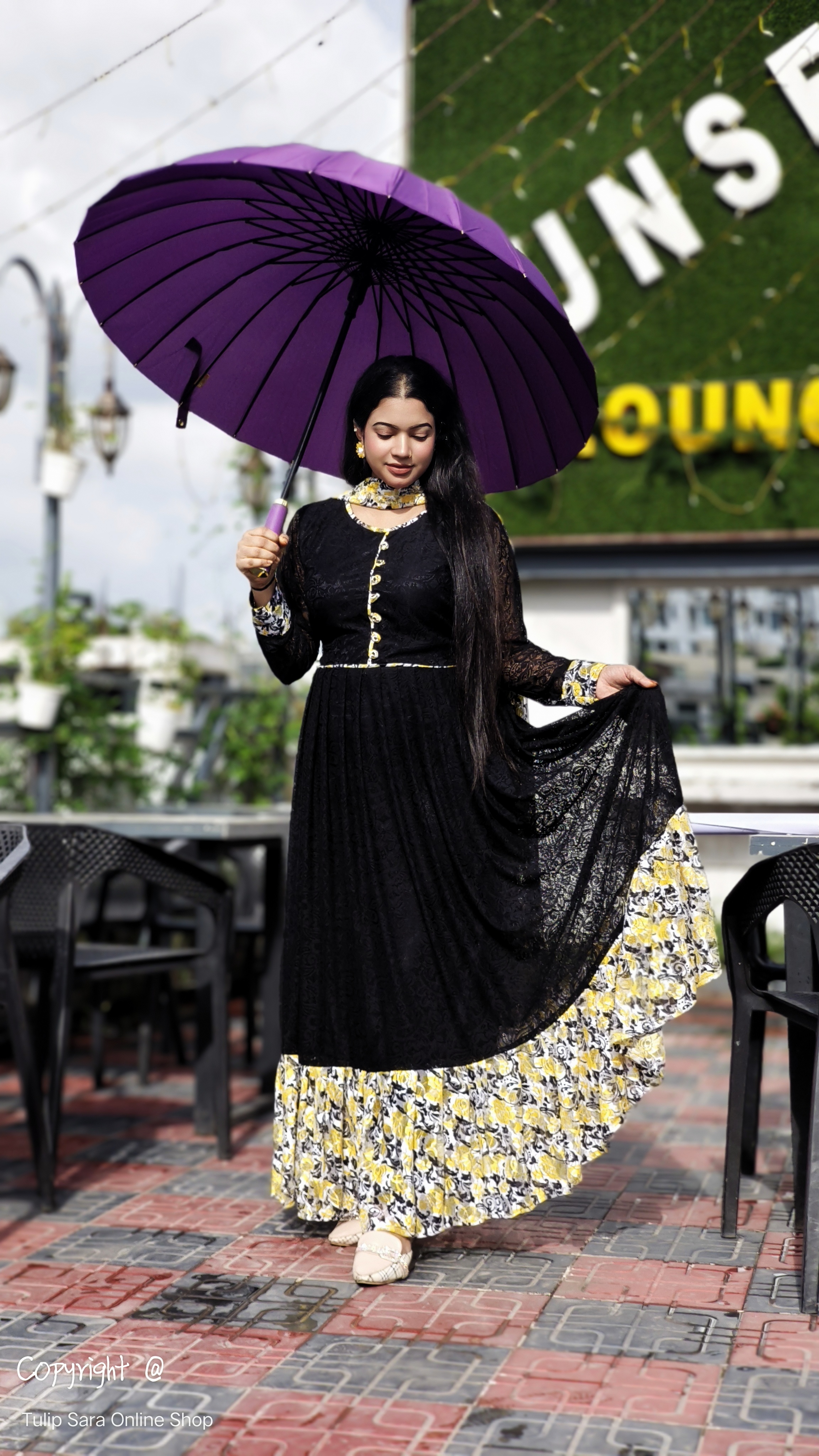 Kashful gown (yellow)
