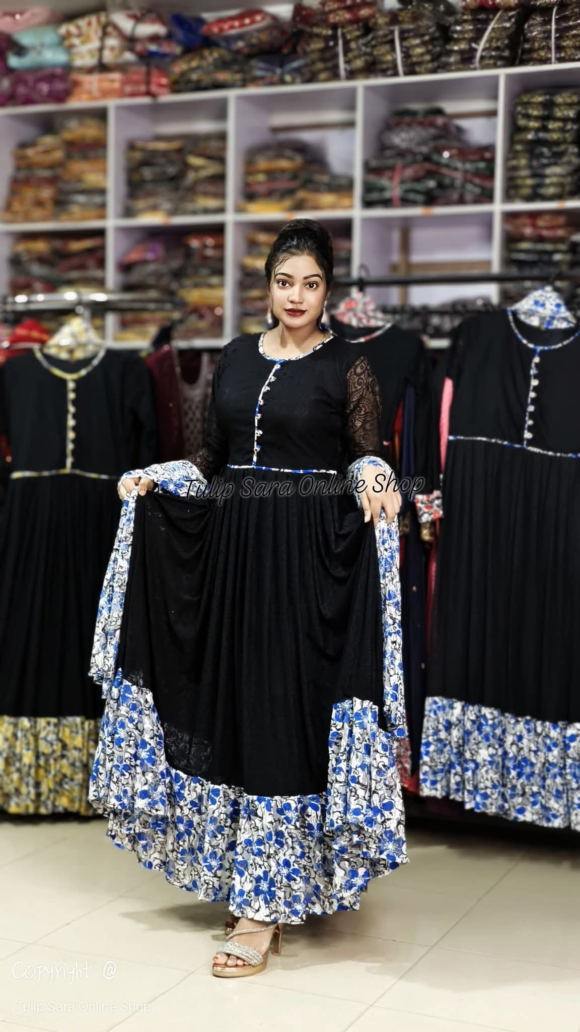 Kashful gown (Blue)